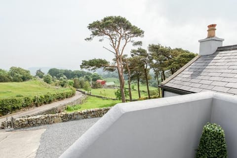 View of entrance drive from Master bedroom