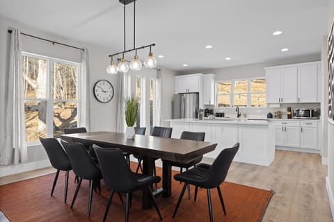 Dining Room & Fully Stocked Kitchen