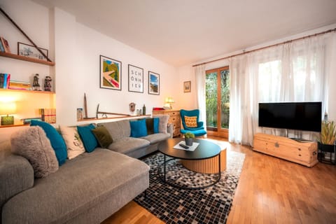 The apartment's living area