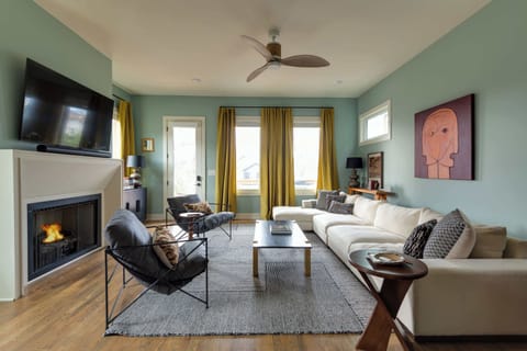 Beautifully designed living room is a harmonious blend of style, comfort, and functionality. 
