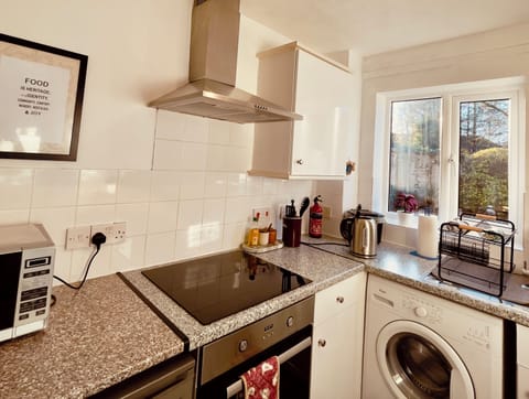 Well equipped kitchen.