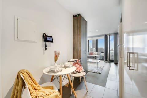A dining area.