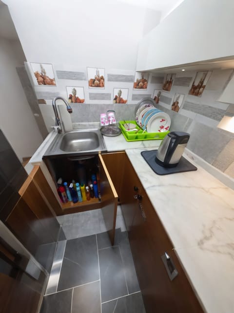 Standard Shared Dormitory, Mixed Dorm, Non Smoking | Private kitchen | Full-size fridge, microwave, electric kettle, spices