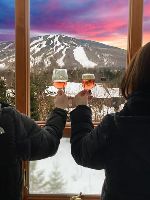 Toast to mountain views! Enjoy breathtaking scenery from within the unit