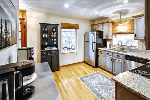 On Main floor-Kitchen Area