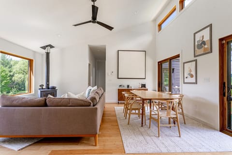 This open floor plan brings harmony into the space