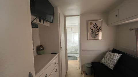 Sitting room with twin size futon