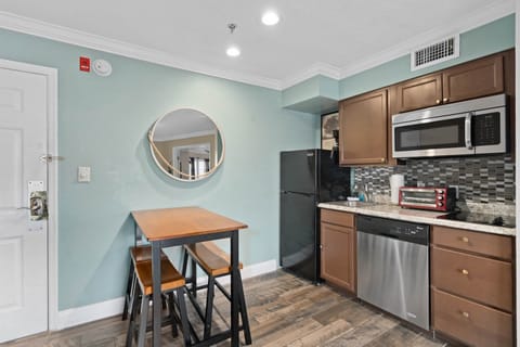 Bright and welcoming table for four—perfect for meals or game nights.