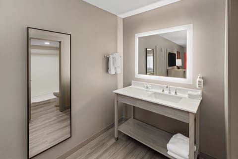 Free toiletries, hair dryer, towels, soap