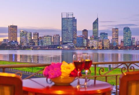 City view from property