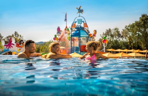 Indoor pool, seasonal outdoor pool, pool umbrellas, sun loungers