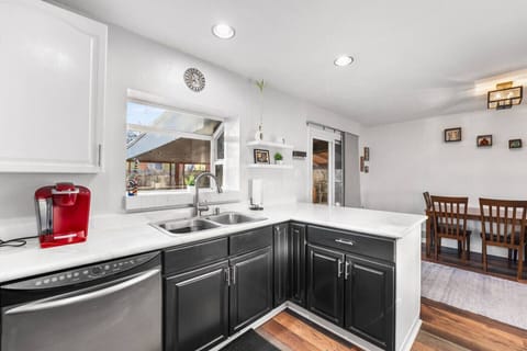 You`ll love how much countertop space is in this remodeled kitchen