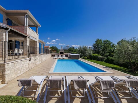 Blue, Swimming Pool, Residential Area, Estate, Resort, Composite Material, Home, Villa, Mansion, Hacienda