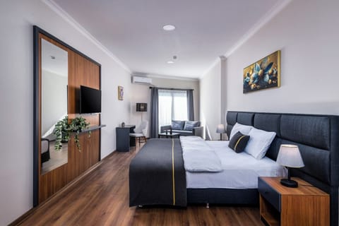 Family Double Room Single Use, Balcony, City View | Laptop workspace, free WiFi