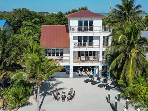Private, resort-style oceanfront home designed for luxury living in the Florida Keys.