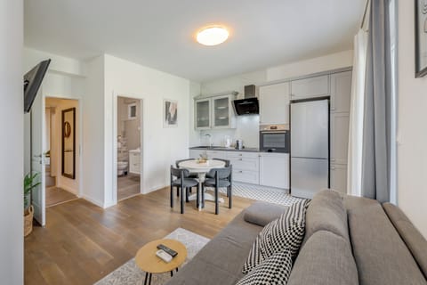 Deluxe Apartment, Balcony | In-room safe, desk, blackout drapes, soundproofing