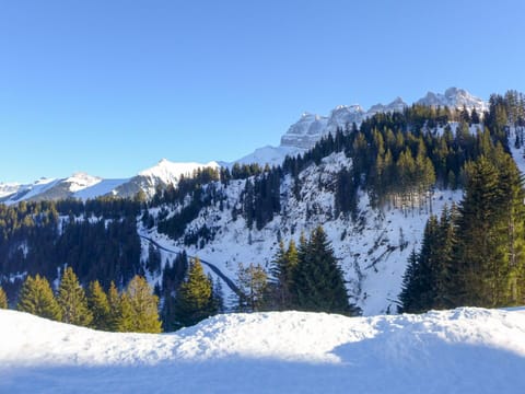 Sky, Snow, Mountain, Mountainous Landforms, Winter, Mountain Range, Terrain, Wilderness, Glacial Landform, Highland