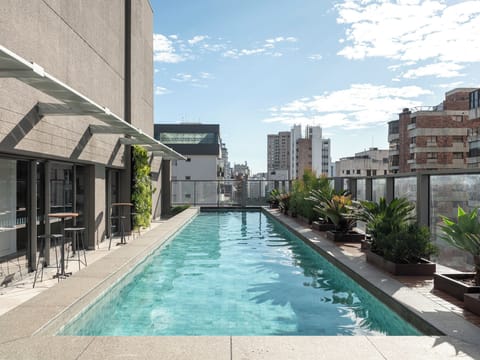 Rooftop pool