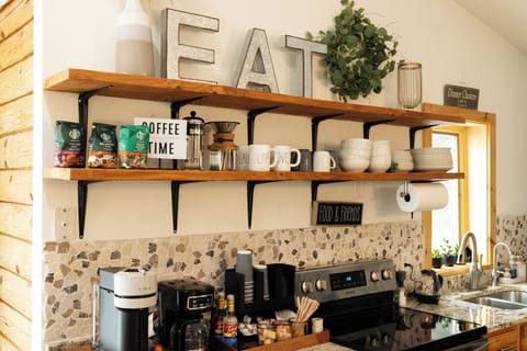 Fuel up at the Caffeination Station & enjoy pure water from the RO filter!