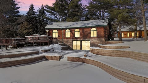 Escape to lakeside tranquility—where rustic charm meets pure winter magic!