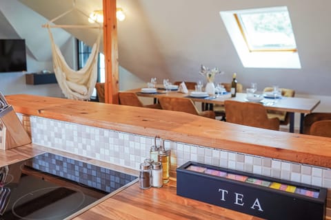 Superior Condo, 2 Bedrooms | Private kitchen | Full-size fridge, oven, stovetop, dishwasher