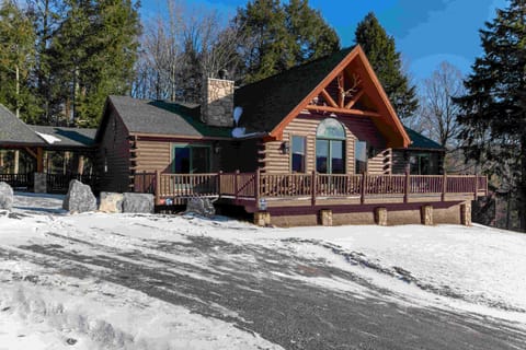 View of the front of the house