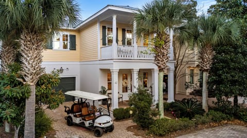 Convenient parking and golf cart availability!