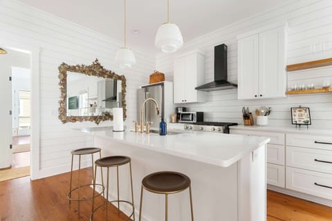 There are two kitchens total for your group!