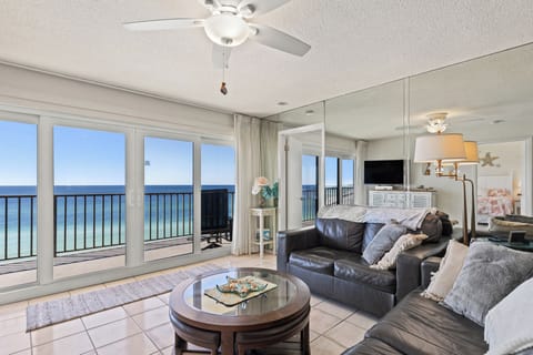 Living Room with Beachfront View