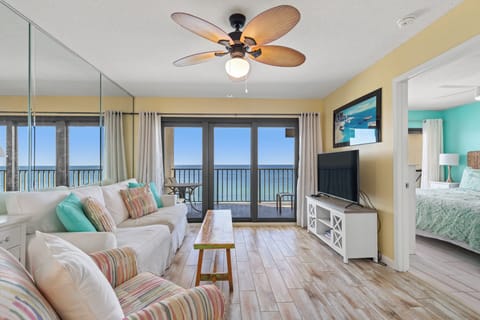 Living Room with Beachfront View