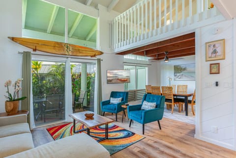 Condo, Multiple Beds, Patio, Garden View | Living area | TV