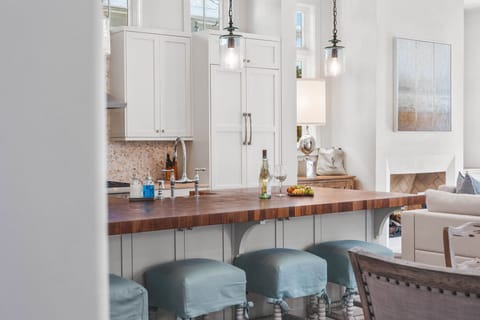 I'll meet you at the (kitchen) bar