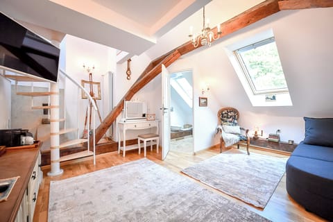 Attic Double Room, Hill View | Individually decorated, individually furnished, blackout drapes