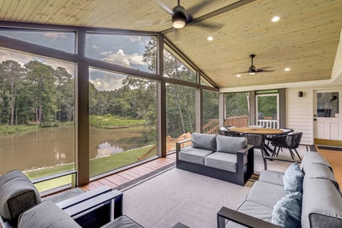 Eatonton Vacation Rental | 3BR | 2BA | 1,800 Sq Ft | 3 Steps to Enter