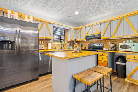 Cozy kitchen with everything you need.