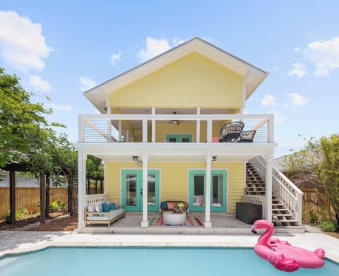 Backyard goals - Cabana, pool, hot tub, and fun!