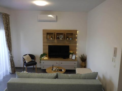 Apartment (Two Bedroom Apartment) | Living room | 32-inch flat-screen TV with cable channels