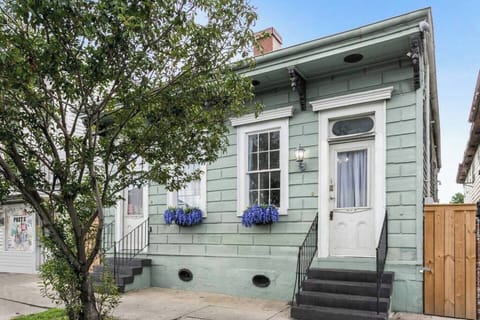 The newly refurbished house is over 100 years old and is a New Orleans classic!