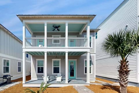 Front Porch and Balcony