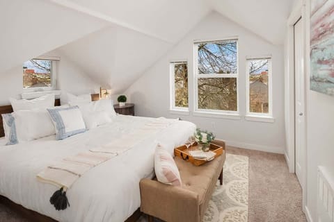 Master bedroom with King bed