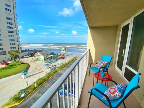 Enjoy serene mornings and stunning sunsets from your private balcony.
