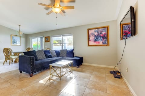 Palm Coast Vacation Rental | 3BR | 2BA | 1,535 Sq Ft | 1 Step Required