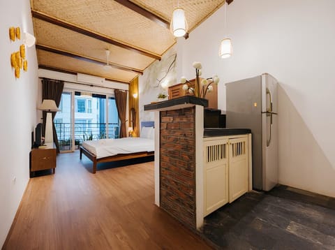 Luxury Studio, Balcony, City View | Room amenity