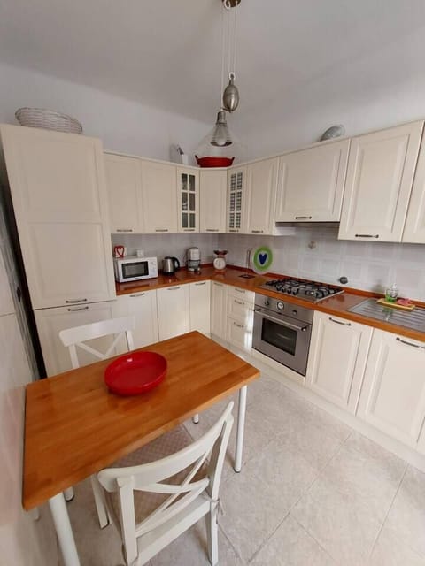 Apartment, Balcony, City View | Private kitchen | Fridge, oven, stovetop, espresso maker