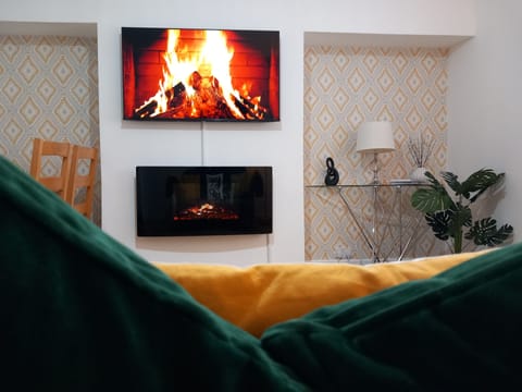 Relax and unwind in front of the 55" HD tv with Amazon Prime