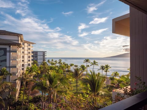 Wake up to tranquil mornings on the lanai, with unobstructed ocean views and the soothing sound of waves.