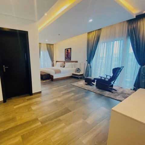 Family Apartment, Balcony, City View | 2 bedrooms, desk, laptop workspace, blackout drapes