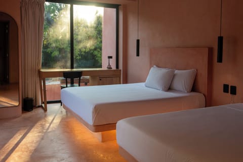 Deluxe Double Room | Premium bedding, pillowtop beds, blackout drapes, free WiFi