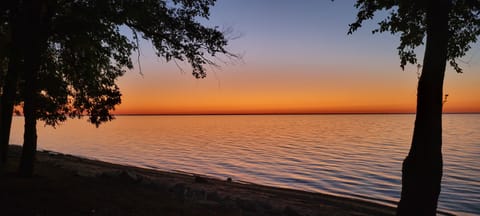 120' of beautiful sandy beach!