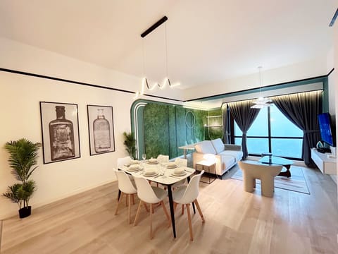 Apartment, 2 Bedrooms | Private kitchen | Fridge, microwave, stovetop, electric kettle